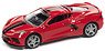 2020 Chevy Corvette Torch Red / Black Stripe (Diecast Car)