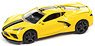 2020 Chevy Corvette Accelerate Yellow / Black (Diecast Car)