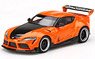 Pandem GR Supra V1.0 Orange (LHD) U.S. Limited (Diecast Car)