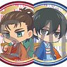 Can Badge [Attack on Titan] 25 Japanese Sweets Ver. Box (Mini Chara) (Set of 6) (Anime Toy)
