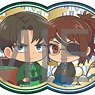 Can Badge [Attack on Titan] 26 Japanese Sweets Ver. Box (Mini Chara) (Set of 6) (Anime Toy)