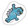Chibi Godzilla Sticker 05 Chibi Anguirus (Anime Toy)