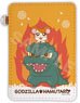 Godziham-kun Leather Pass Case 01 Godzilla & Hamtaro (Anime Toy)
