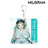 Milgram [Especially Illustrated] Amane Birthday Ver. Big Acrylic Key Ring (Anime Toy)