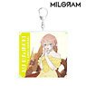 Milgram [Especially Illustrated] Mu Birthday Ver. Big Acrylic Key Ring (Anime Toy)