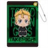 TV Animation [Tokyo Revengers] Synthetic Leather Pass Case A [Takemichi Hanagaki] (Anime Toy)