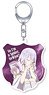 So I`m a Spider, So What? [Especially Illustrated] Acrylic Key Ring White (Anime Toy)