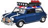 Morris Mini Cooper with Roof Rack (Navy) (Diecast Car)
