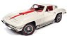 1967 Chevy Corvette 427 White / Red Stripe (Diecast Car)