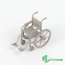Wheel Chair (1Set) (Plastic model)
