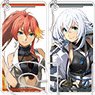 Chara Clear [The Legend of Heroes: Kuro no Kiseki] Trading Acrylic Key Ring Ver.A (Set of 11) (Anime Toy)