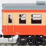 1/80(HO) KIHA20 Double Window (Vermilion, Cream) DT22 Bogie, without Motor (Pre-colored Completed) (Model Train)