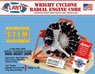 Wright Cyclone Radial Engine C9HE (Plastic model)