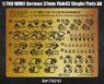 WWWII German 37mm FlaK43 Single/Twin AA (Plastic model)