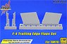 F-4 Trailing Edge Flaps Set (for Tamiya) (Plastic model)