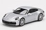 Porsche 911 (992) Carrera 4S GT Silver Metallic (RHD) (Diecast Car)