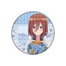 TV Animation [The Quintessential Quintuplets Season 2] Can Badge Miku Flower Ver. (Anime Toy)
