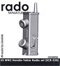 US WW2 Hondie-Talkie Radio Set (SCR-536) (Plastic model)