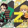 Trading Square Can Badge [Demon Slayer: Kimetsu no Yaiba] Alphabet Ver. (Set of 7) (Anime Toy)