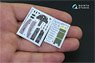 A-10A 3D-Printed & Coloured Interior on Decal Paper (for Hobby Boss) (Plastic model)
