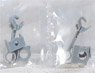 [ HO-C24 ] Automatic Combining Form Coupler VIII (Gray) (2 Pieces) (Model Train)