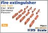 Fire Extinguisher Late Type for WWII Germany Panzer (Plastic model)