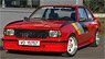 Opel Ascona 400 Street Car Red (Diecast Car)