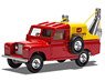 Retro Land Rover Breakdown Truck (Red) (Diecast Car)