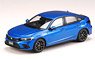 Honda Civic 2021 Premium Crystal Blue Metallic (Diecast Car)