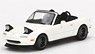 Mazda Miata MX-5 (NA) Tuned Version Classic White Fred`s Garage Special (Taiwan Limited) (Diecast Car)