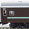 1/80(HO) Passenger Car Type NARO10 Coach (J.N.R. Grape Color #2) (Plastic Product) (Model Train)