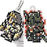 Final Fantasy XIV Rubber Key Chain [Pixel Characters] (Set of 18) (Anime Toy)