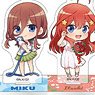 [The Quintessential Quintuplets Season 2] Acrylic Key Ring Collection w/Stand (Set of 10) (Anime Toy)