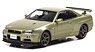 Nissan Skyline GT-R VspecII Nur (BNR34) 2002 Millennium Jade (Diecast Car)