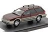 Subaru Legacy Grand Wagon (1996) Deep Red Mica / Gray Opal (Diecast Car)