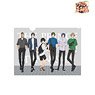 The New Prince of Tennis [Especially Illustrated] Assembly Playing Card Motif Casual Wear Ver. Clear File (Anime Toy)
