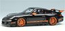 Porsche 911 (997) GT3 RS 2007 ブラック / オレンジリバリー (ミニカー)