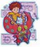 Digimon Adventure: Travel Sticker (3) Koshiro Izumi & Tentomon (Anime Toy)