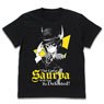The Great Jahy Will Not Be Defeated! Saurva T-Shirt Black XL (Anime Toy)