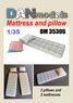 Mattress And Pillow (2 Types, 2 Pieces Each) (Plastic model)