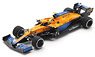 McLaren MCL35M No.4 McLaren 2nd Italian GP 2021 Lando Norris with Pit Board (Diecast Car)