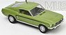 Ford Mustang Fast Back GT 1968 Metallic Light Green (Diecast Car)