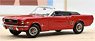 Ford Mustang Convertible 1966 Red (Diecast Car)