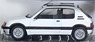 プジョー 205 GTI 1.6 1988 ホワイト (ミニカー)