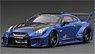 LB-Silhouette WORKS GT Nissan 35GT-RR Blue Metallic (Diecast Car)