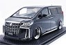 Toyota Alphard (H30W) Executive Lounge S Black (Diecast Car)