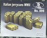 Italian Jerrycans WWII (Set of 12) (Plastic model)