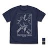 Mobile Suit Gundam SEED Destiny Strike Freedom Gundam T-Shirt Indigo XL (Anime Toy)