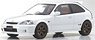 Honda Civic Type R EK9 with Sport Wheels (White) Hong Kong Exclusive (Diecast Car)