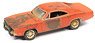 1969 Dodge Charger Weathered Orange (Diecast Car)